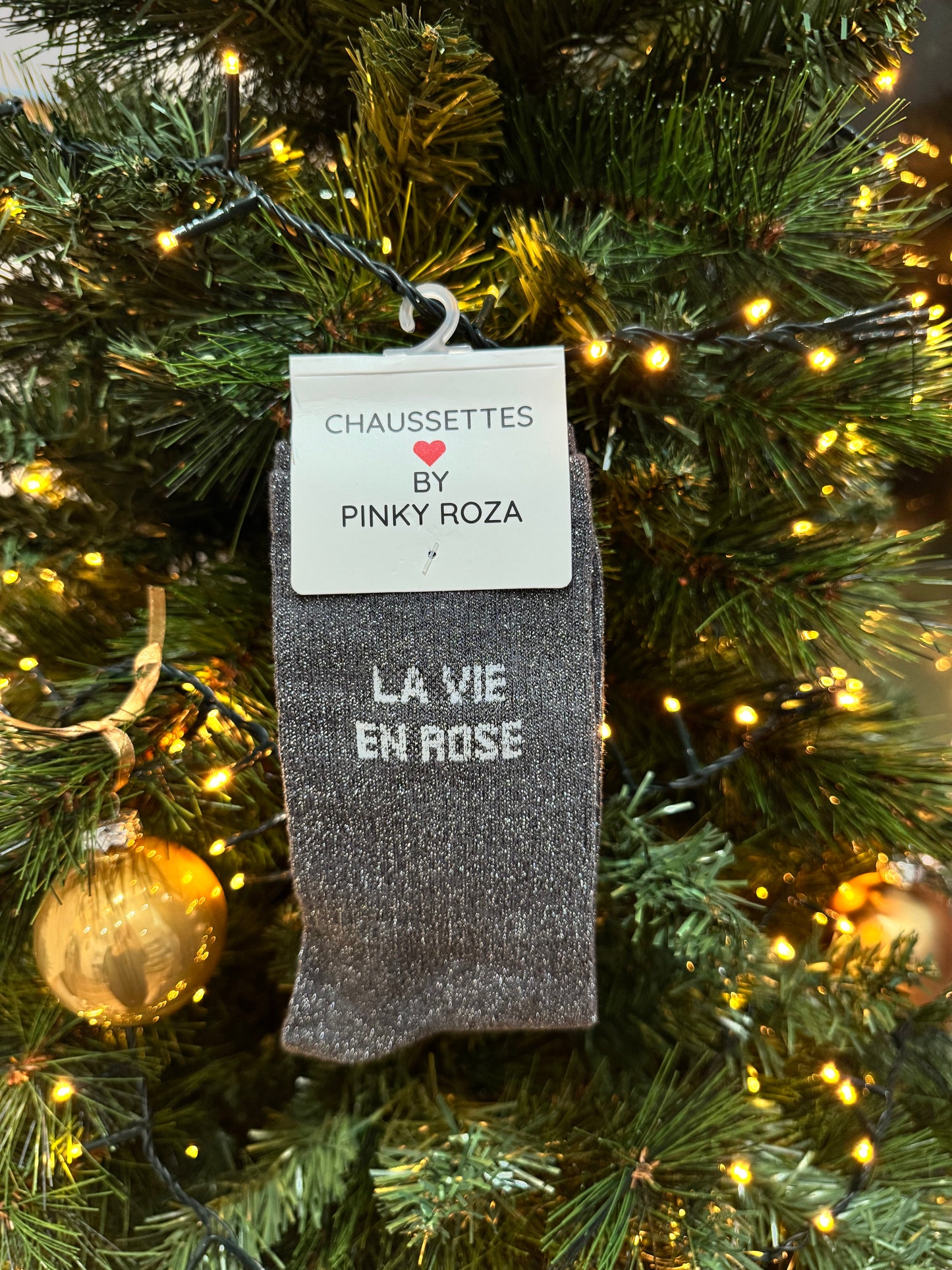 Chaussettes "La vie en rose"