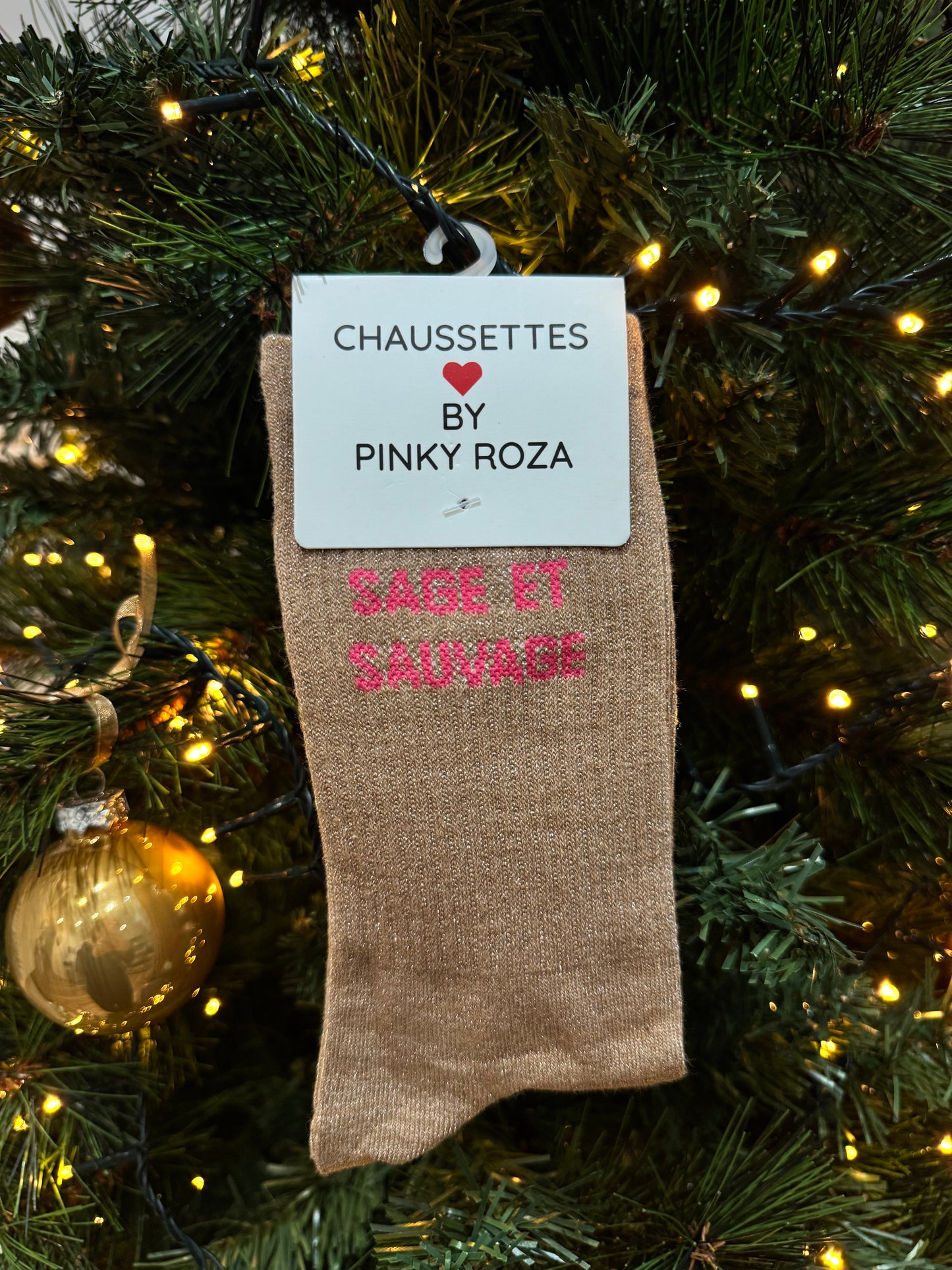 Chaussettes "Sage et sauvage"