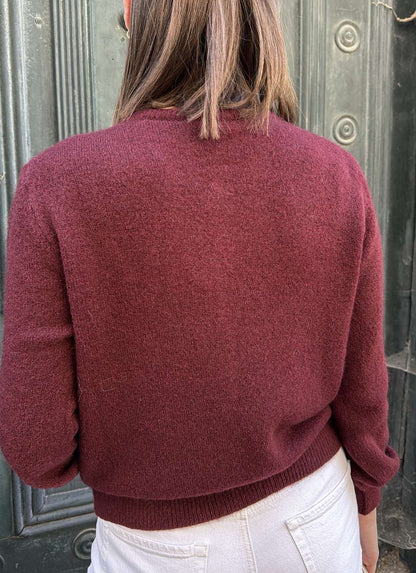 Gilet MILIE bordeaux