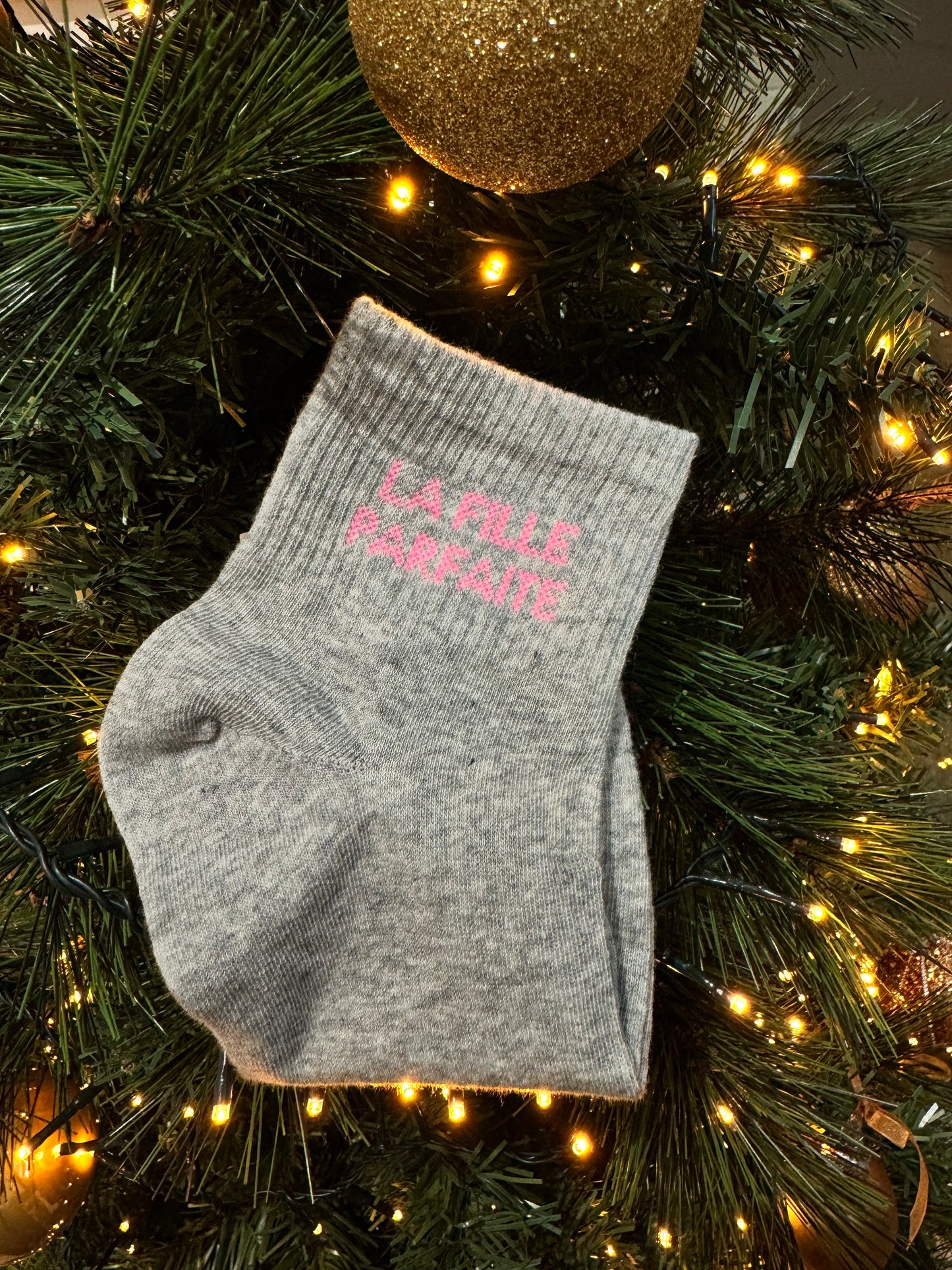 Chaussettes "La fille parfaite"