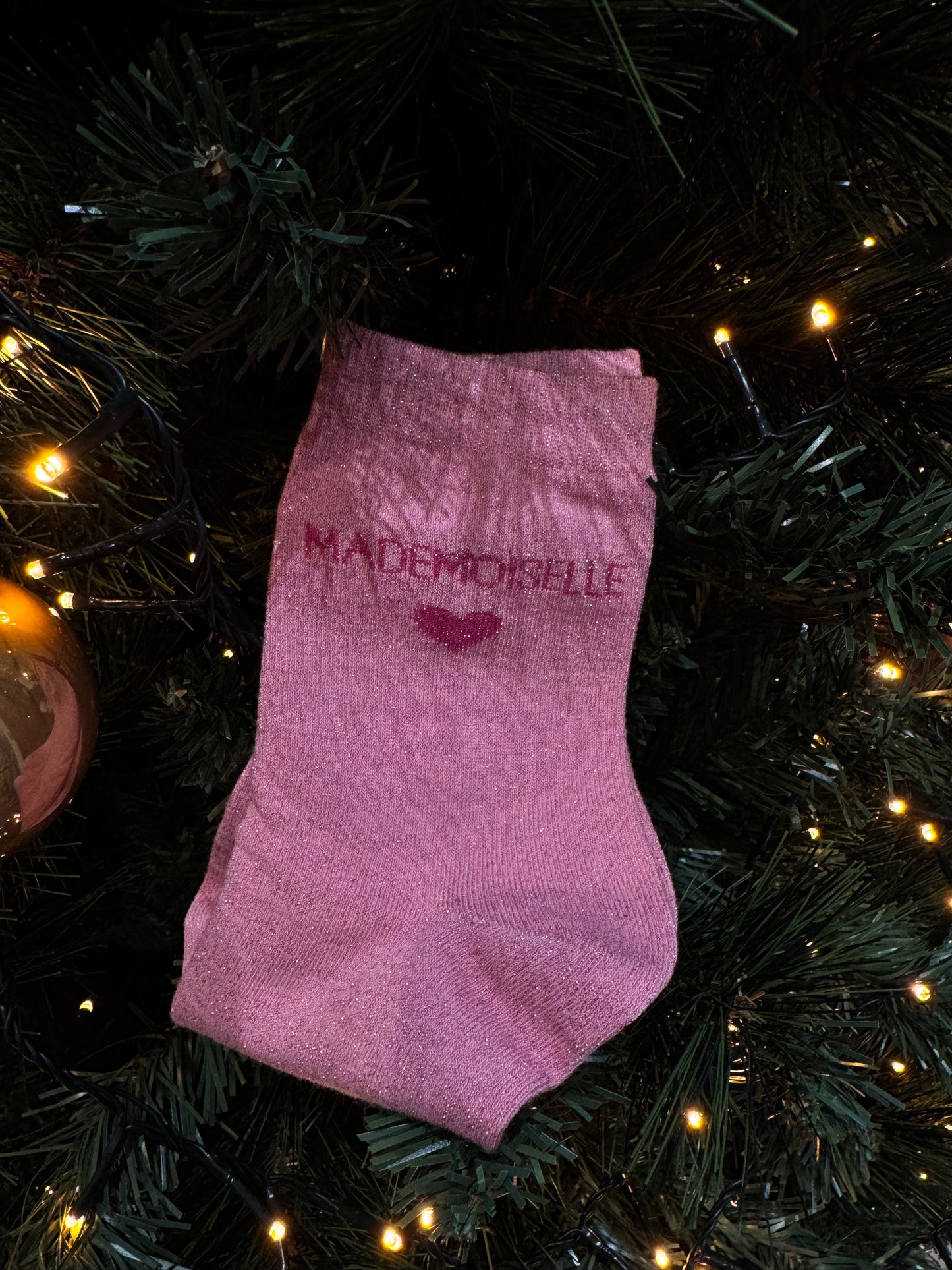 Chaussettes "Mademoiselle ❤"