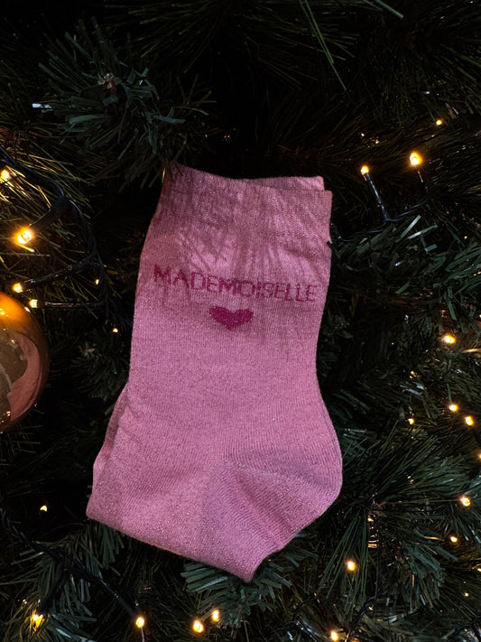 Chaussettes "Mademoiselle ❤"